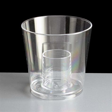 Jager Bomb Plastic Shot Glasses, Polycarbonate